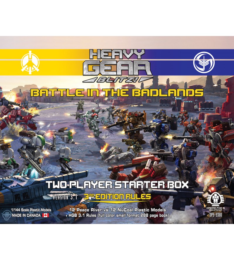 Heavy Gear Blitz - Tabletop Wargaming - Two Player Starter